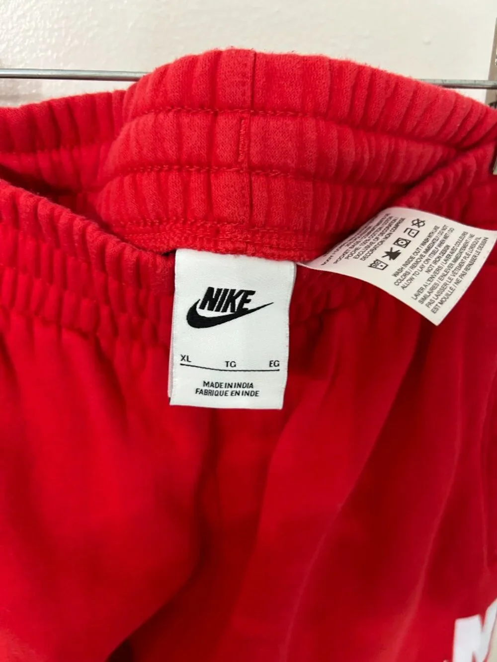 Youth Nike Red Sweatpants